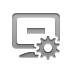 screen,zoom,out,gear icon