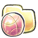 basketball, folder icon