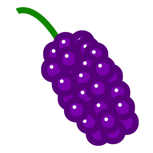 Mulberry svg vector icon