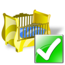 cradle,ok,right,yes,correct,next,forward,arrow icon