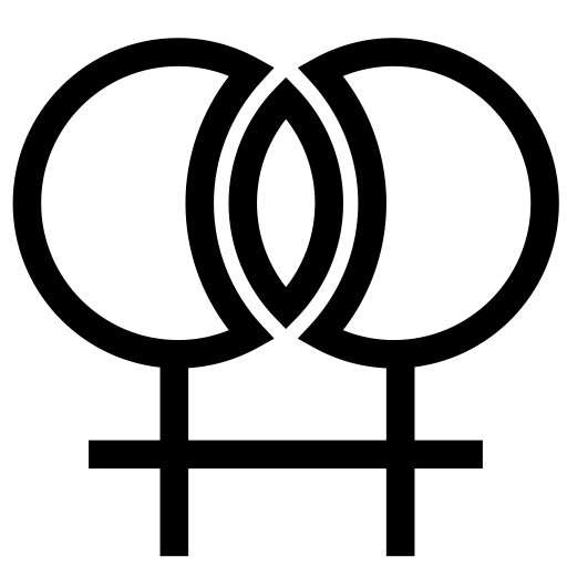 Venus Double svg vector icon