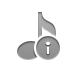 music,eighth,note,info icon