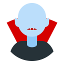 dracula, halloween, holidays, vampire svg vector icon