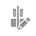 align,vertical,center,pencil icon