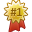 award, bestseller, ribbon icon