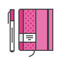compose, diary, marker, note, notepad, pen, write svg vector icon