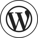 wordpress svg vector icon