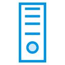 cloud, computing, data, database, server, servers, storage svg vector icon