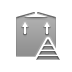 send,box,pyramid icon