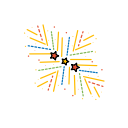 diwali, festival, fireworks, lights, shell svg vector icon