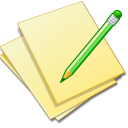document,yellow,edit,file,paper,write,writing icon
