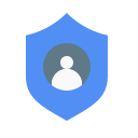 google, protection, safety, security, shield svg vector icon