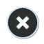 button, cancel, cross, sticker icon