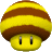 mushroom,bee icon