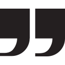 blockquote, cite, excerpt, extract, quote, recall, saying svg vector icon