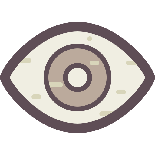 Eye svg vector icon