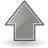 up grey,up,grey,ascend,rise,ascending,upload,increase icon