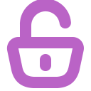 blocked, data, information, padlock, security, unlocked svg vector icon