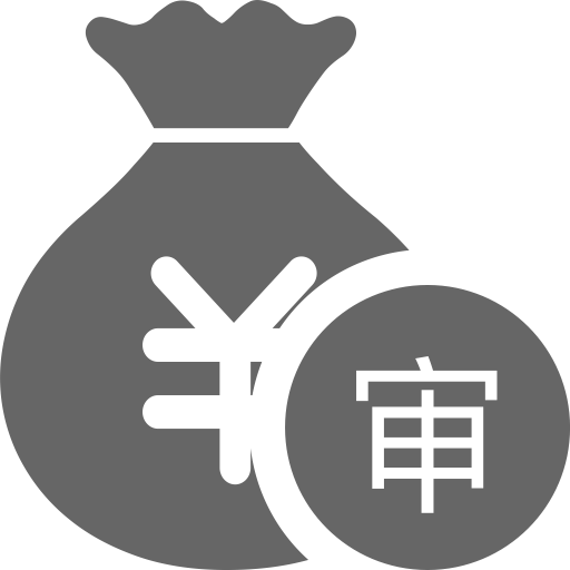 Cashier Audit svg vector icon