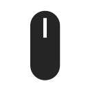 computer, hardware, mouse, pc, pointer svg vector icon