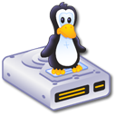 hard,drive,linux icon