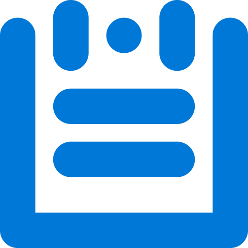 Calendar svg vector icon