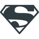 comics, dc, logo, movie, sigil, superman svg vector icon