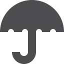 umbrella svg vector icon