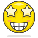 1, star, struck svg vector icon
