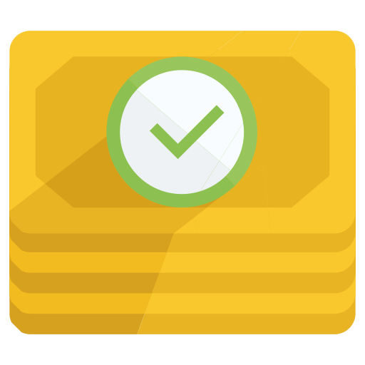 Payment And Write Off Management svg vector icon