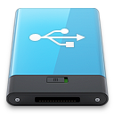 blue, usb, w icon