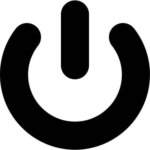 Power Off svg vector icon