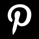 pinterest svg vector icon