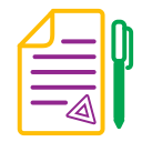 contract, document, , pen svg vector icon