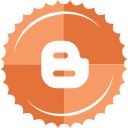 blogger svg vector icon