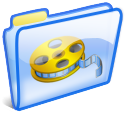 folder,movie,film,video icon
