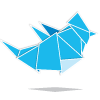 animal, bird, blue, med, twitter icon