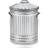 gnome,trash,empty,blank,recycle bin icon