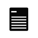 delete, document, file, page, paper icon