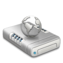 network,drive,alternative,dark icon