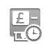 atm,pound,clock icon