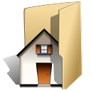 folder, home, house icon
