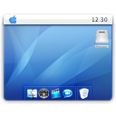 desktop, mac, mac os x, wallpaper icon