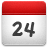 24, calendar, date icon