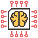 ai, artificial intelligence, automaton, brain, electronics, robotics, technology svg vector icon