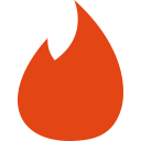 tinder svg vector icon