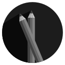 pencil, school, work svg vector icon