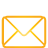 basic, mail, yellow icon