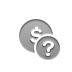 coin,dollar,help icon