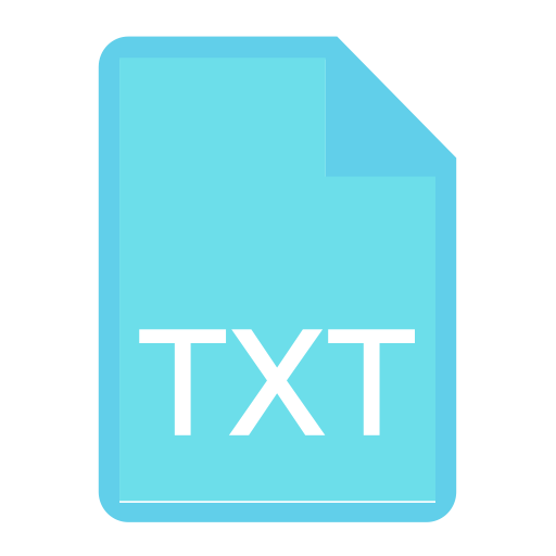 Txt With svg vector icon